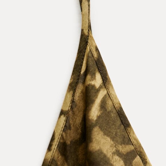 ZARA PRINTED DRESS ZW COLLECTION Size M NEW WITH TAG! - Picture 6 of 8